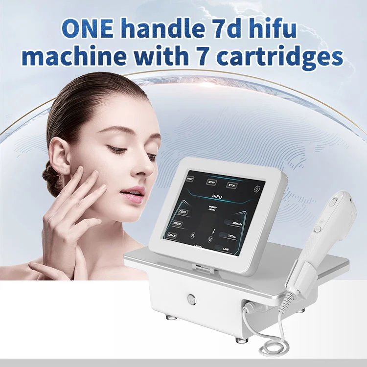 7D 20000 Shots Korea HIFU Face Lift Preis mit 12 Lines VMAX Lipomonix Fractional RF Beauty Machine