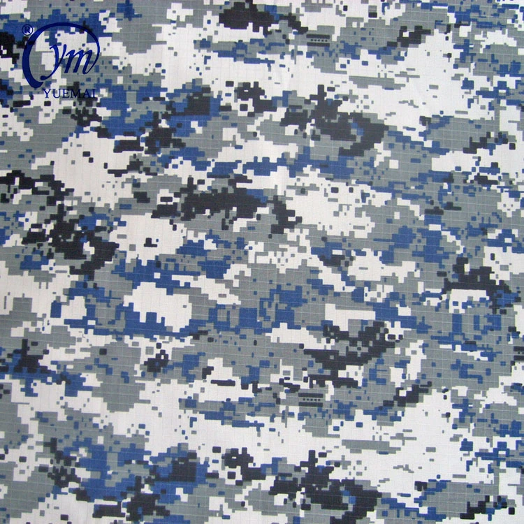 Cotton Polyester Ripstop Waterproof Outdoor Military Uniform Camouflage Printing Fabric