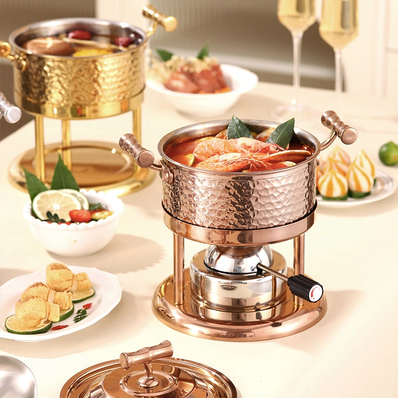 2024 Popular Portable Gas Stove Mini Hot Pot أدوات الطبخ أداة التخييم