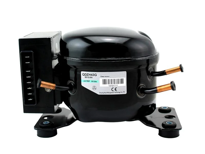 R134A R600A 12V/24V DC Refrigeration Compressor Qdzh35g