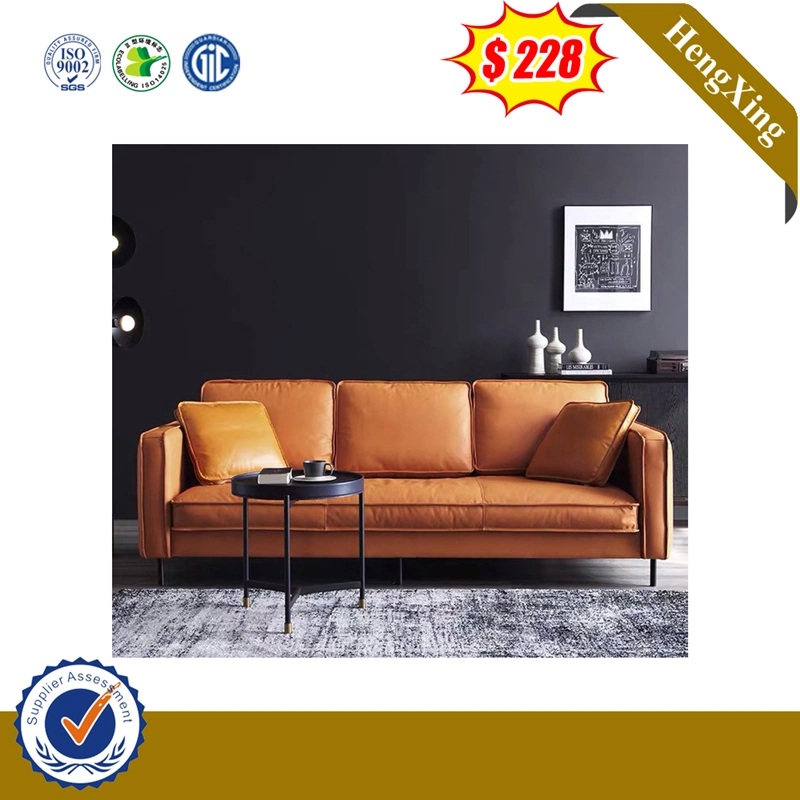 Muebles antiguos Sectional de la Casa Set tejido Sectional Split cuero vida Habitación Sofá