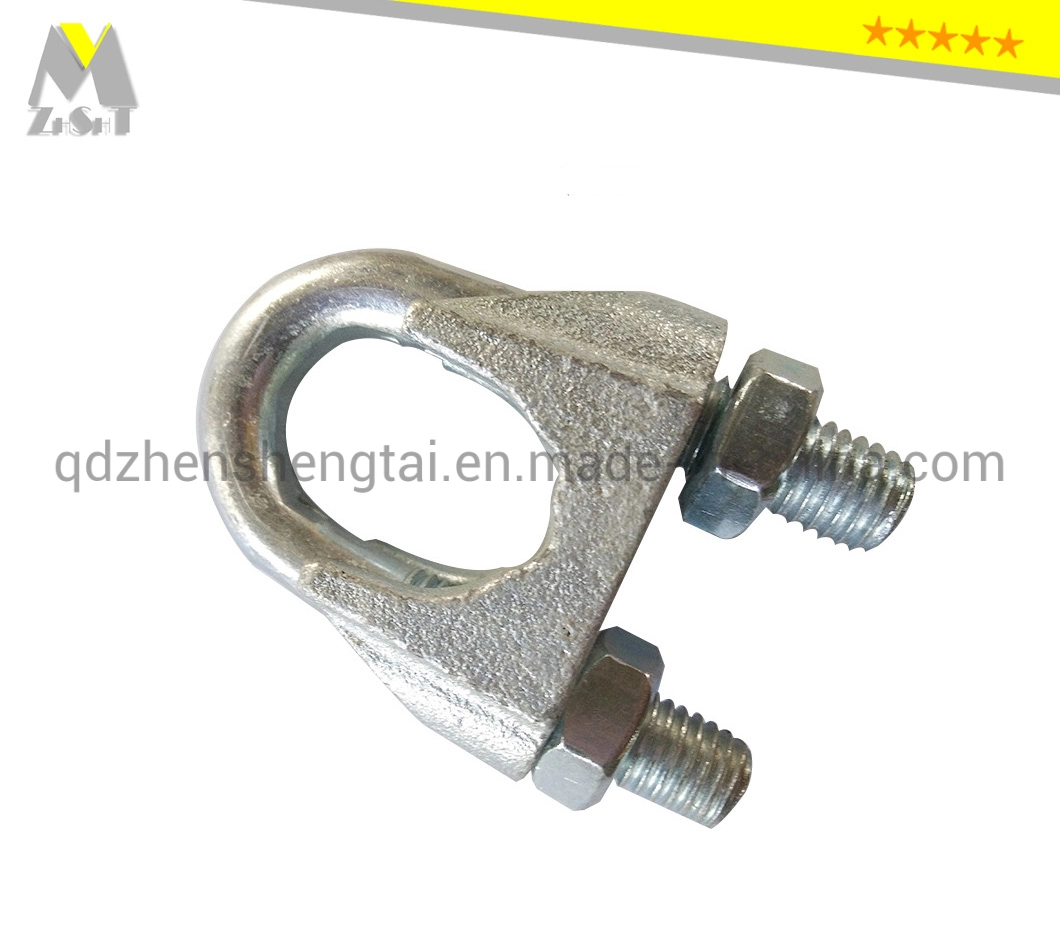 DIN741 Malleable Wire Rope Clips Galvanized Steel Wire Rope Clip