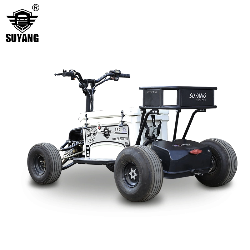 Four Wheel Scooter Cooler Car 4*4 4WD with 45qt Box