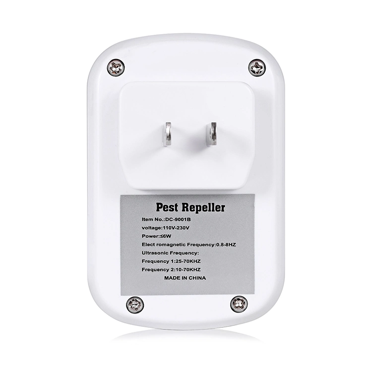 Pest Repeller ultrasónico electrónica, el ratón Plug repelente en el control de plagas con la UE Nosotros Au Enchufe multifuncional efectivas moscas mosquitos Pest Repeller