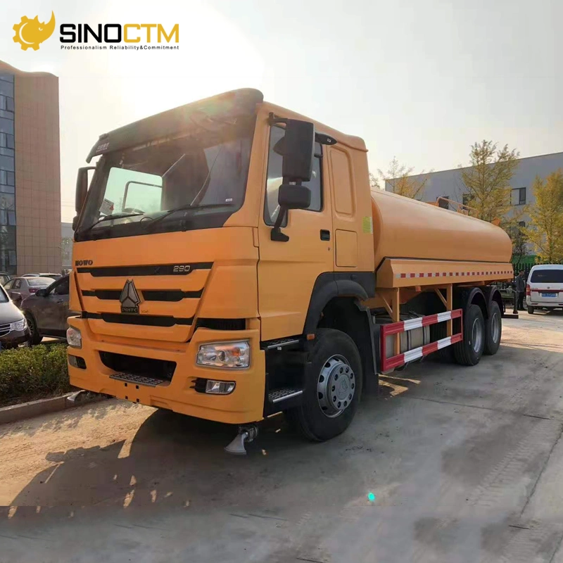 China nuevos y usados Sinotruck HOWO Euro2, 6X4 371CV el agua del depósito de camiones en venta