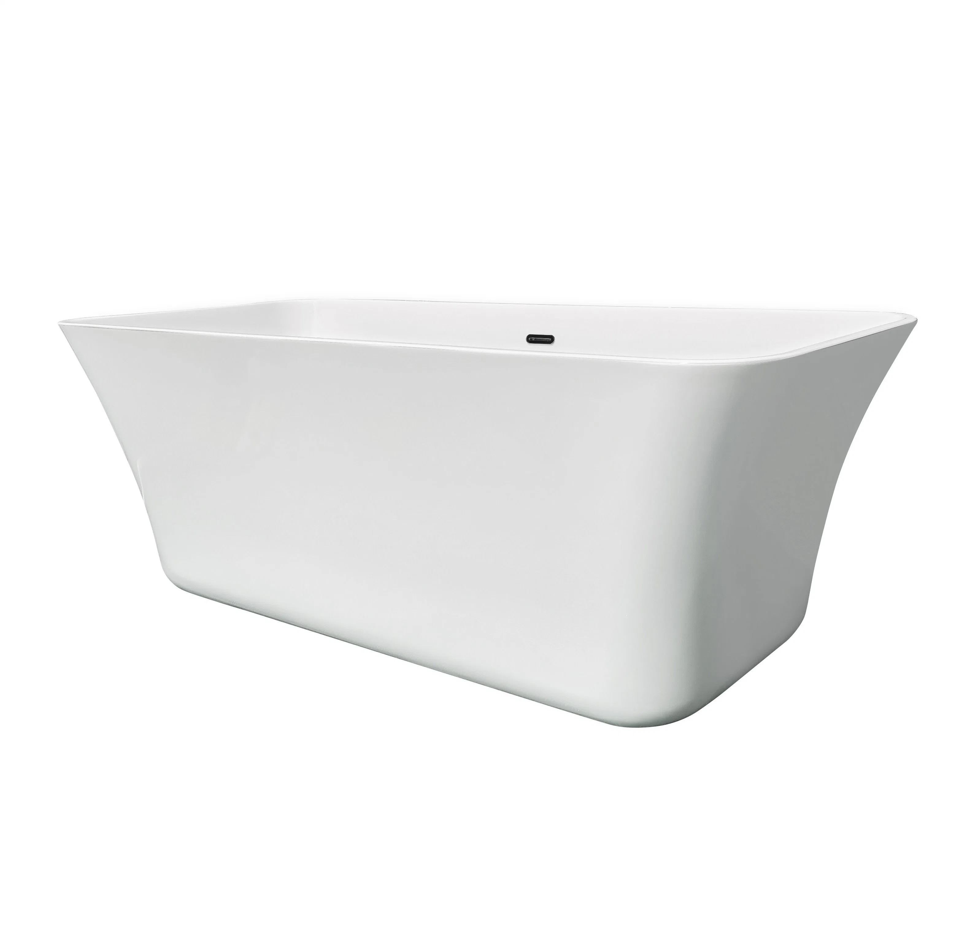 Stacked Packing Unique Acrylic Bathroom Freestanding Soaking Bathtub Q182