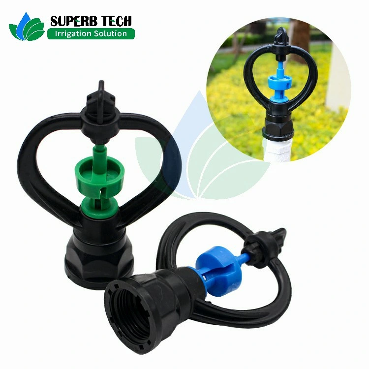 Système d'irrigation de la pelouse du jardin de taille moyenne à 360 degrés sprinkleur spray sprinkleur en plastique comme outil de jardin