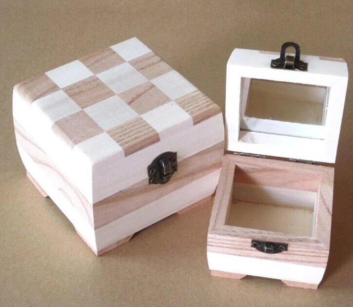 Wooden Gift Box Custom Jewelry Box Wood Jewelry Storage Box