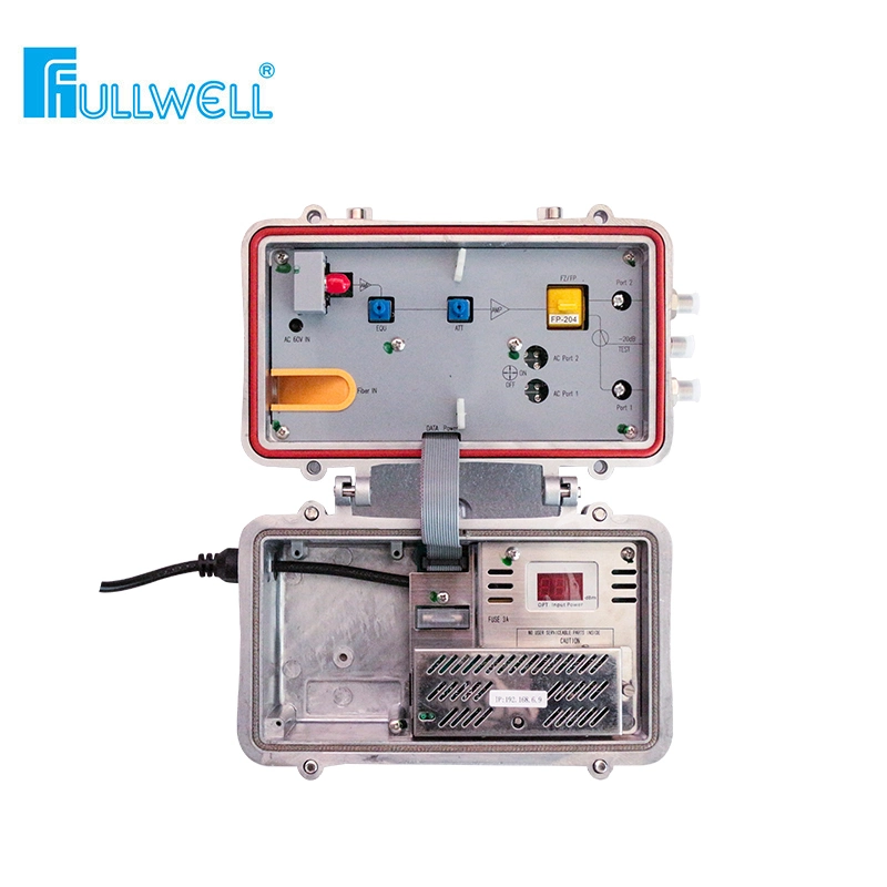 2 Way Output Level of 102dBuV for Outdoor Optic Node