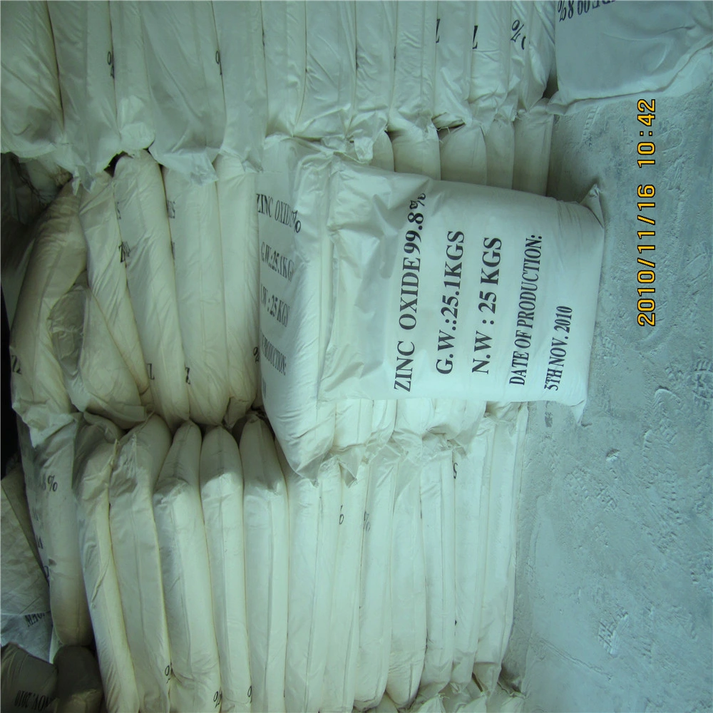 America Process Direct Method Zinc Oxide 95% for Rubber Industry