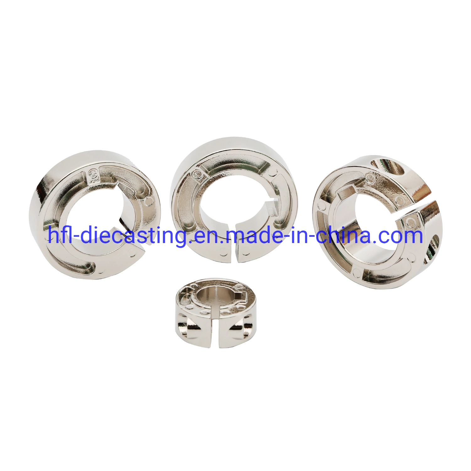 Chinese Manufacturer Shiny Plating Nickel Zinc Alloy Products Zamac Products Zamak Products