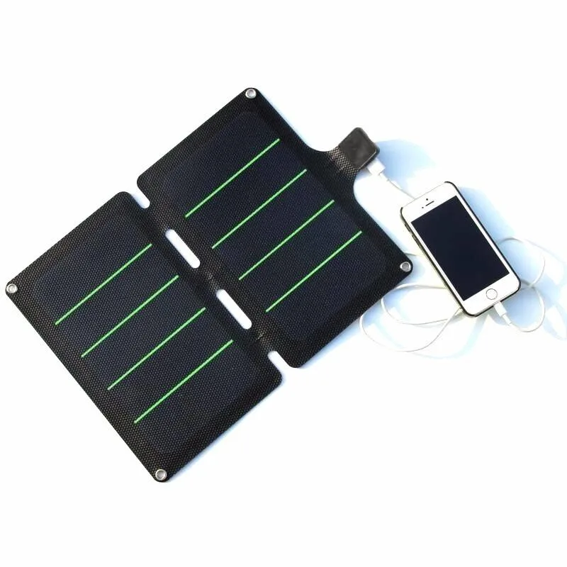 Super Slim Sunpower Folding Solar Charger 11W 5V for Mobile