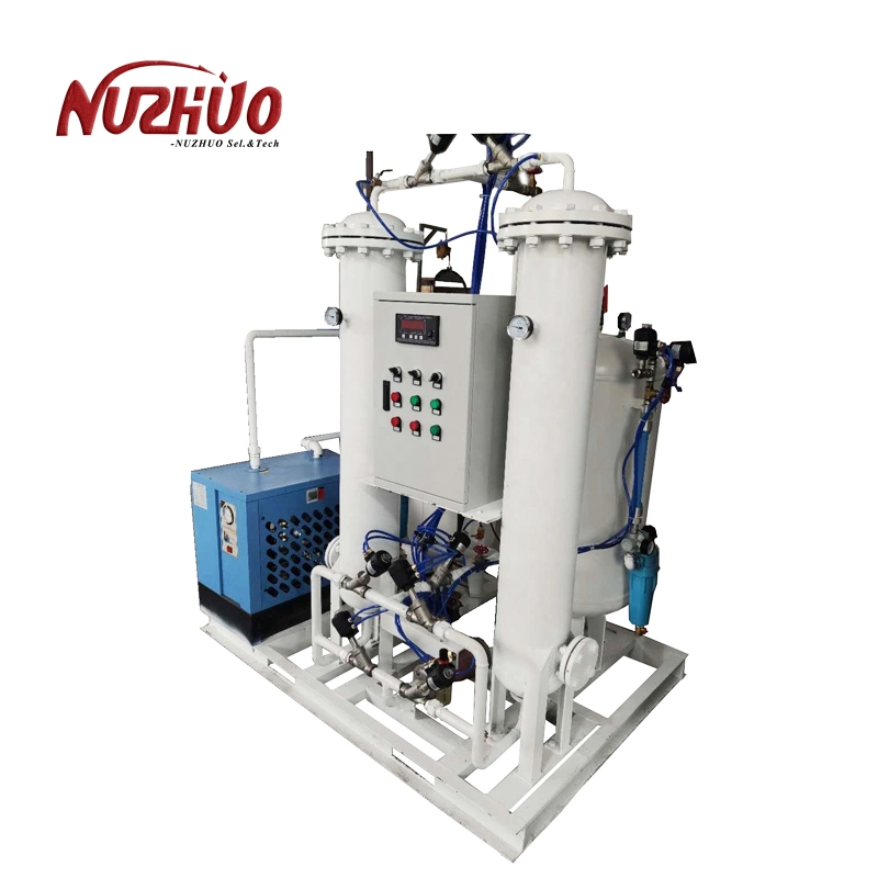 Nuzhuo 93% Psa Oxygen Plant Oxygen Bottling Plant Cylinder Filling Station