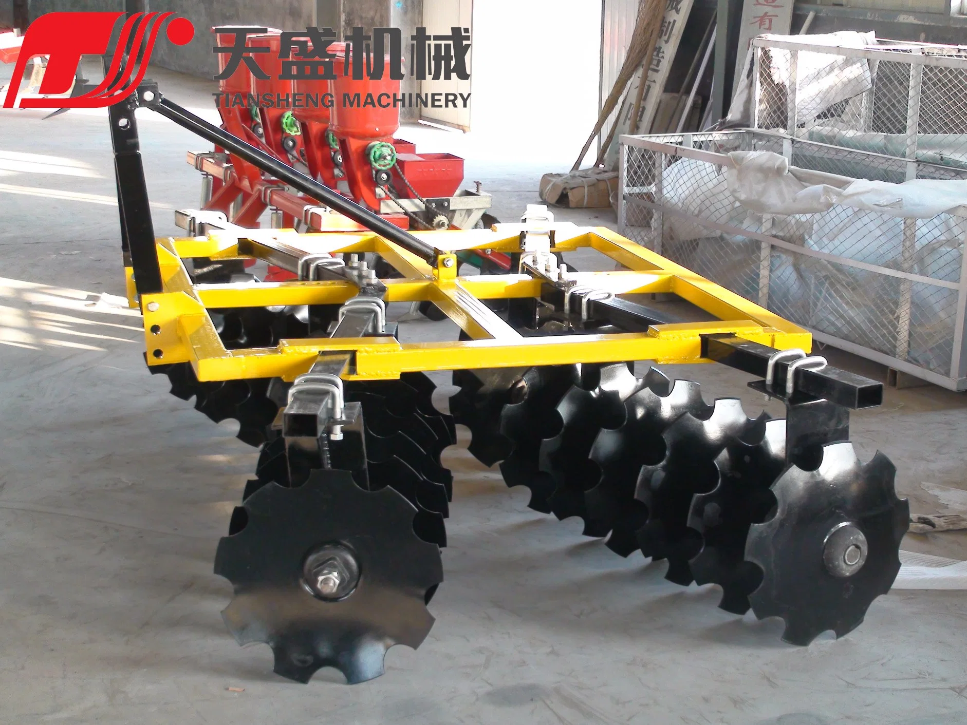 New Agricultural Machinery 24blades Symmetrical/Opposed Light Duty Disc Harrow