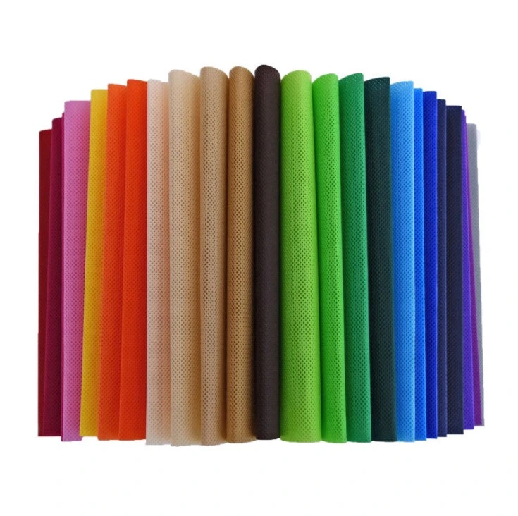 Jumbo Roll Colorful Polypropylene PP Spunbond Nonwoven Fabric for Making Bags