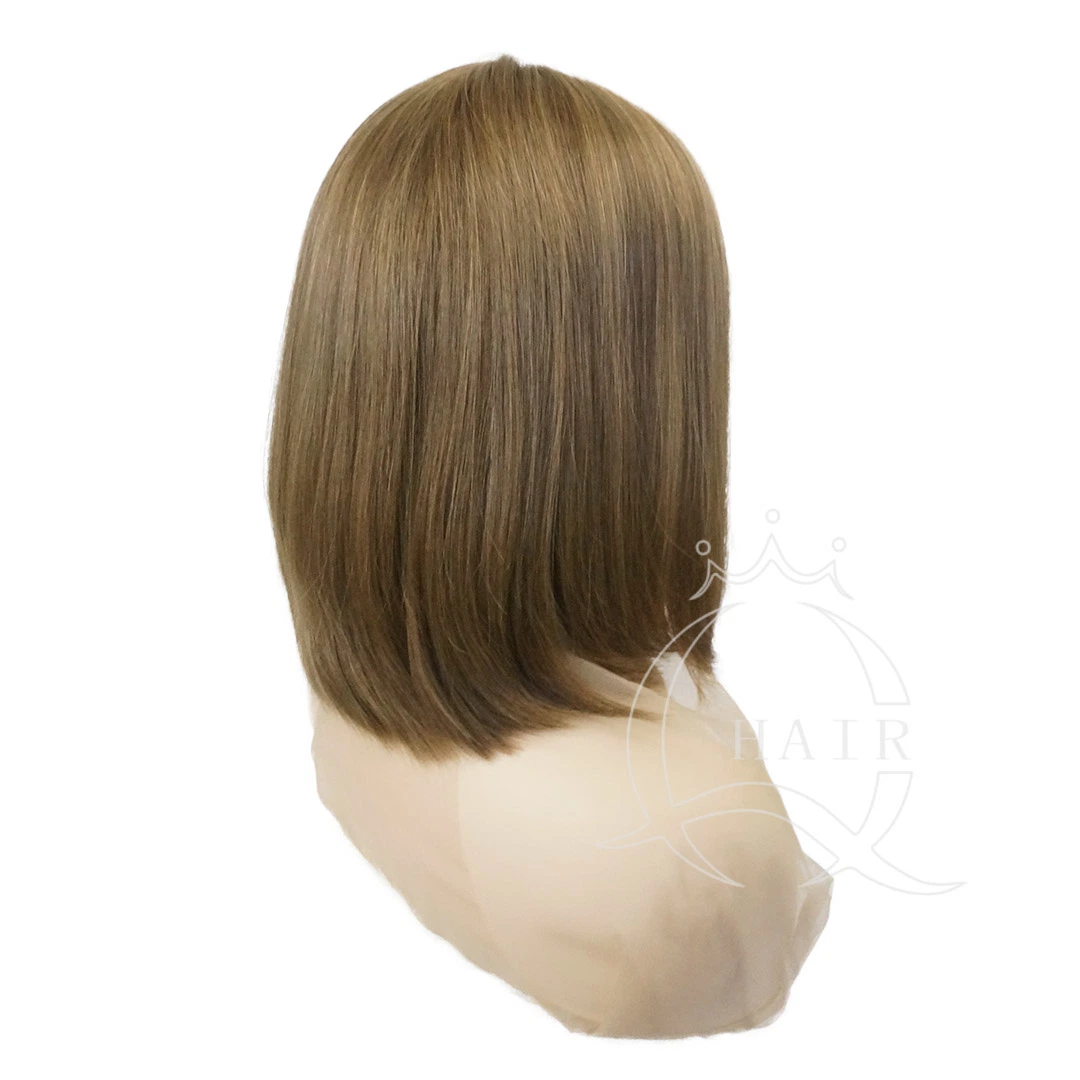 Mayorista de alta calidad de pelo humano Wig encaje invisible Wig personalizado Wig