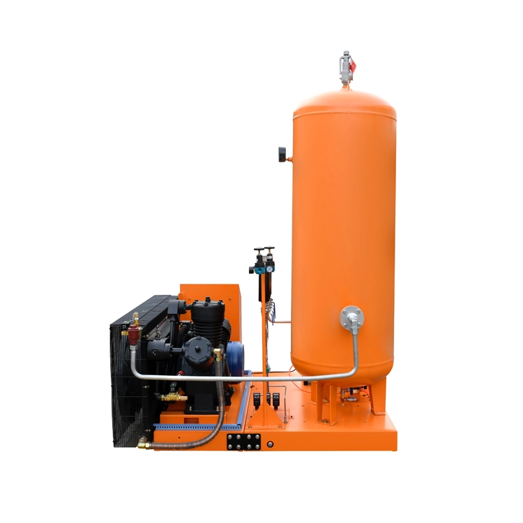 25kw 33HP Combined High-Pressure Piston Air Booster Compressor for Packaging Equipment