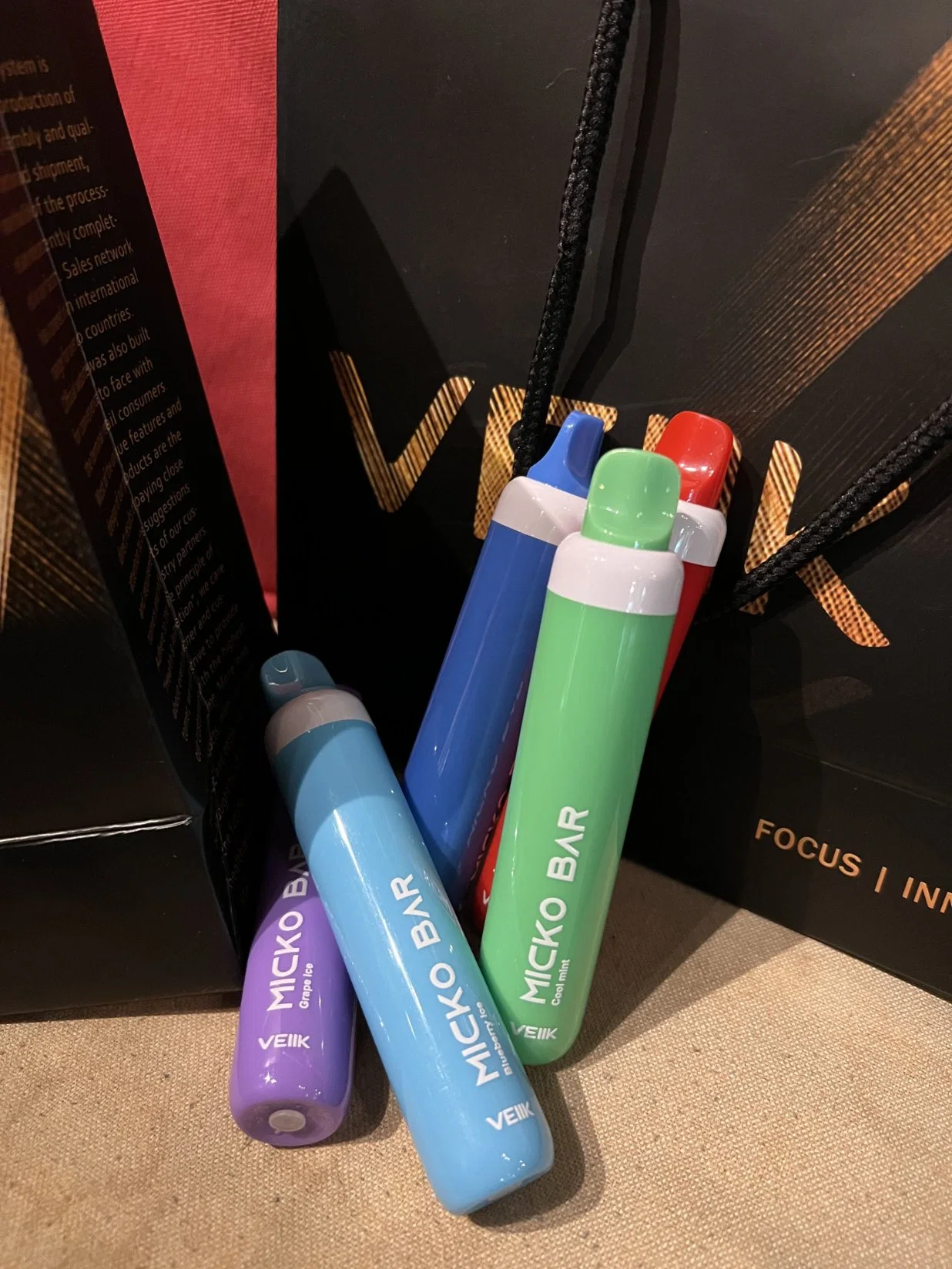 High quality/High cost performance  Unique Packaging Design Micko Bar Disposable/Chargeable Vapes Cheap Bulk Wholesale/Supplier