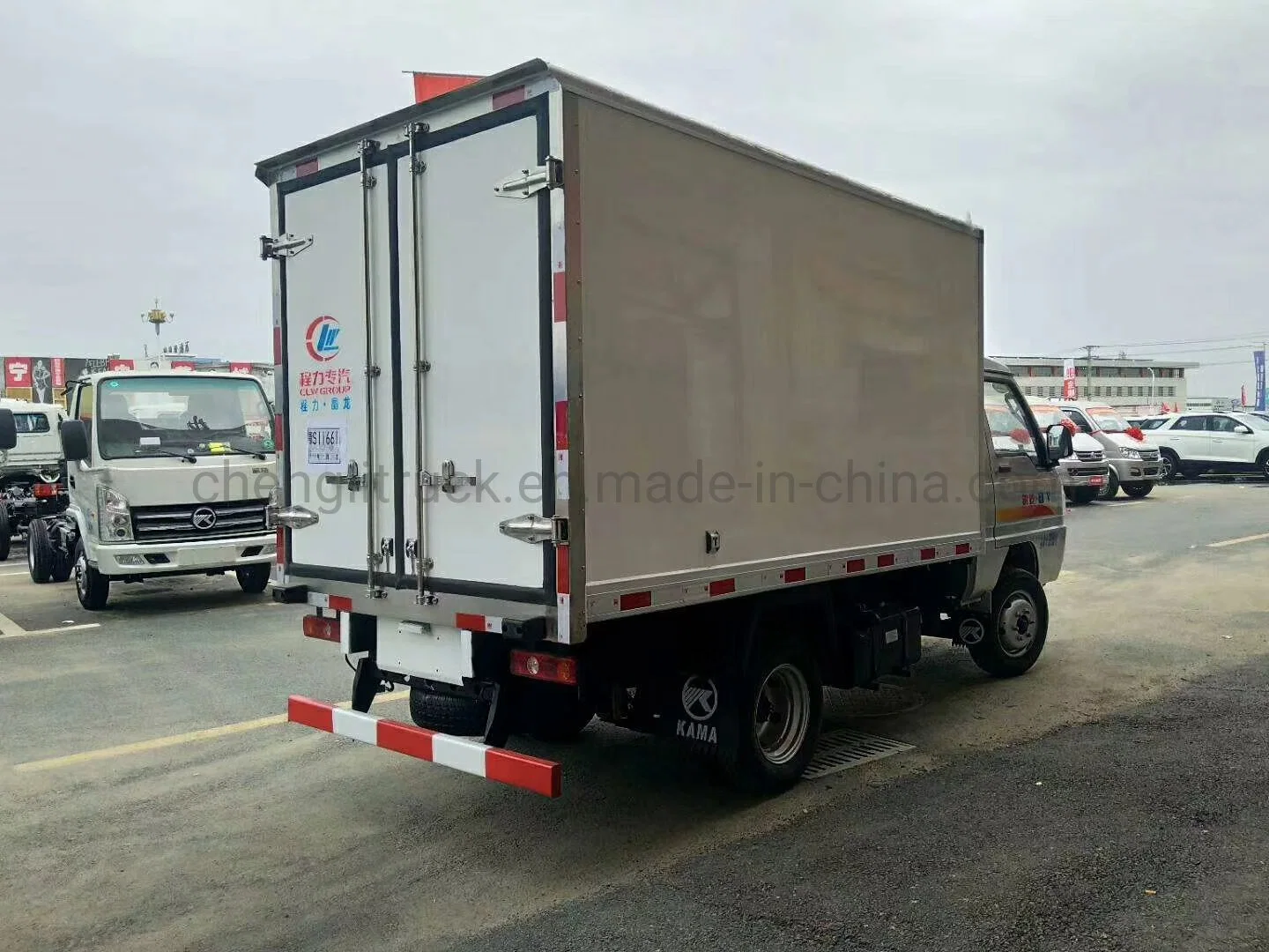 Kama 3ton 4*2 Carnes mariscos nevera Van Camión camión refrigerado