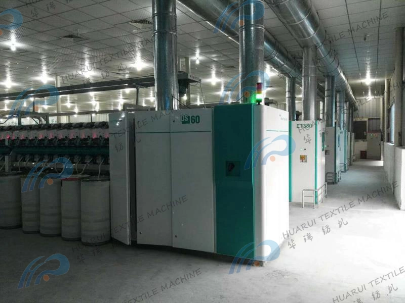 Waste Cotton Yarn OE Spinning Machine Spinning Yarn Machinery for Worker Cloth Textile Waste Fiber Recycling Spinning Machinery with Metal Detector Textile