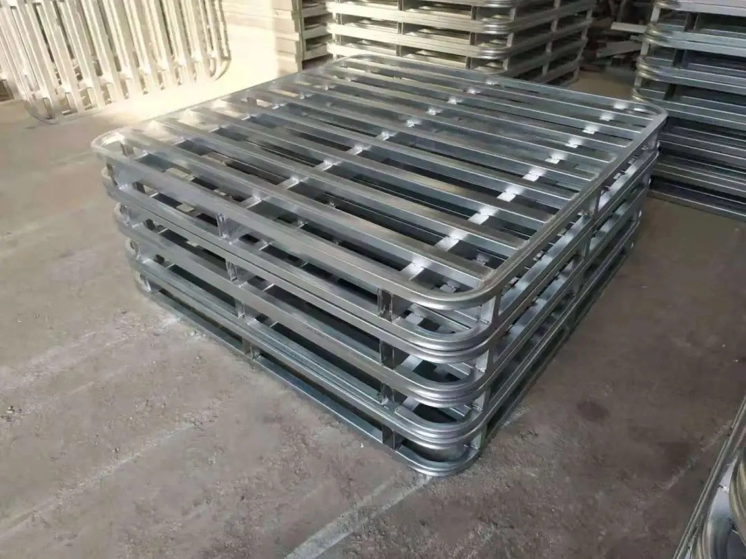 Aço paletes sistemas galvanizou Metal Aço palete para empilhadeira