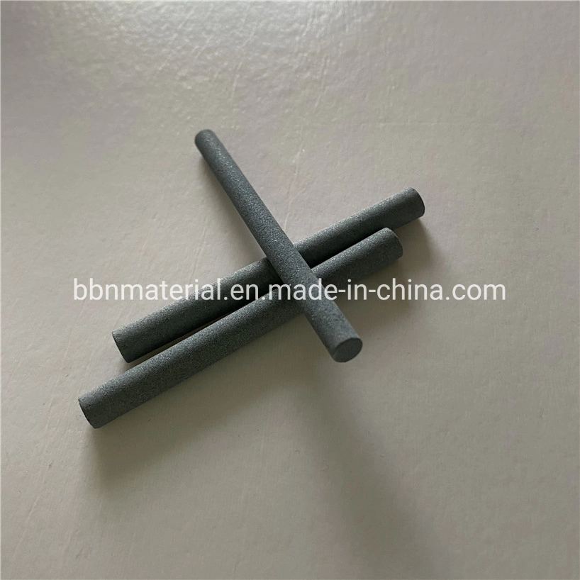 Customized Porosity Adjustable Porous Black Grey Silicon Carbide Ceramic Rod Sic Stick for Industry Use