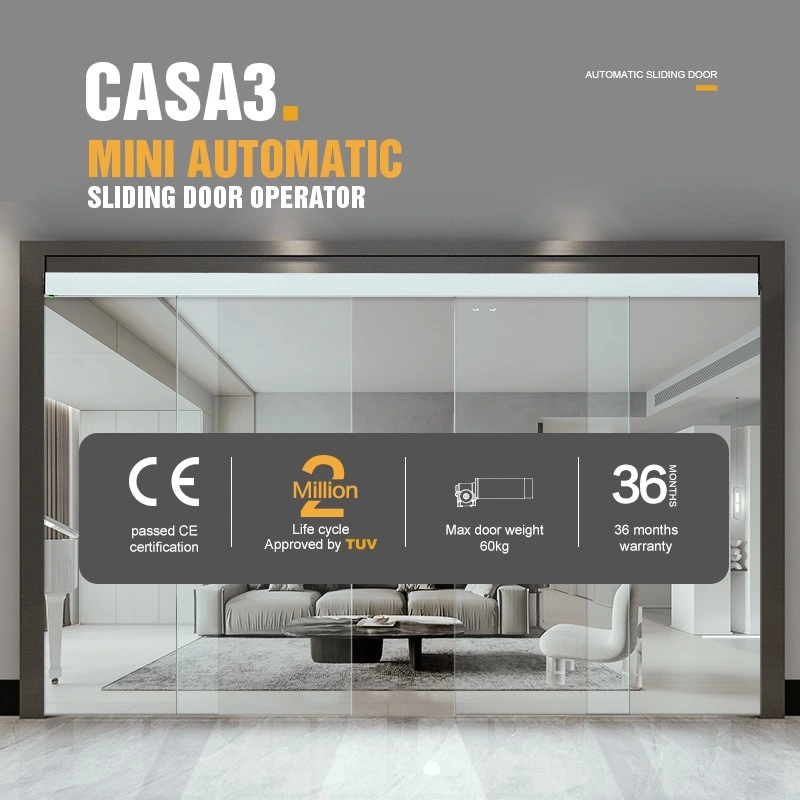 Automatic Mechanism for Wooden Sliding Door with Special Joint-Casa3