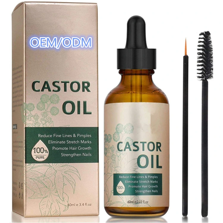 Natural Nourishing &amp; Hydrating Skin Castor Oil for Hair Growth Eyebrows &amp; Eyelashes