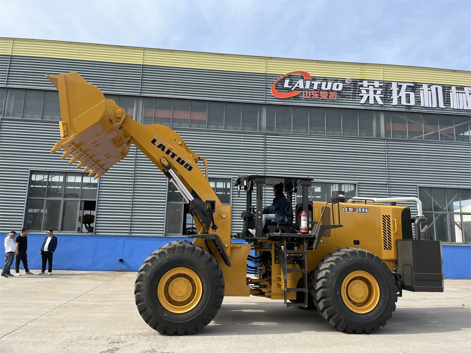 5 Ton Undergound Self Shovel Lw500 Cabin Wheel Loader