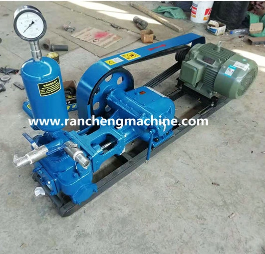 Horizontal Two/Three Cylinder Reciprocating Single Acting Piston Mud Pump