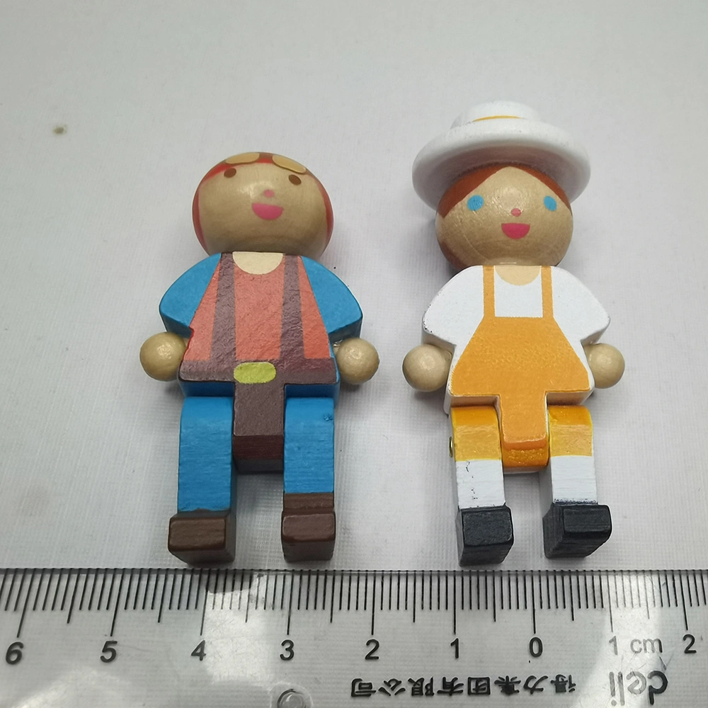 Pequenos educacionais Imprimir os brinquedos de madeira para jogo de tabuleiro