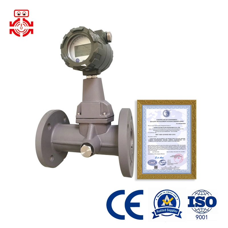 Klux 1'' Intelligent Vortex Precession Flow Meter for Air /CO2/O2/N2