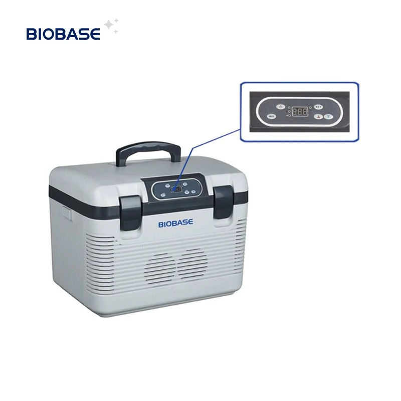 Biobase échantillon 12V DC congélateur coffre-fort réfrigérateur portable