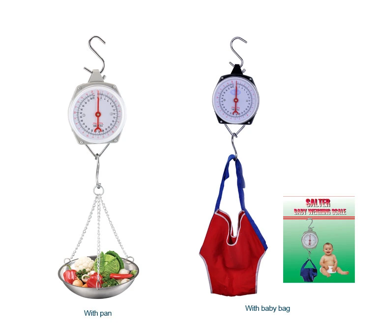 Wholesale/Supplier Precision Mechanical Hanging Iron PP Plastic Spring Weighing Scale