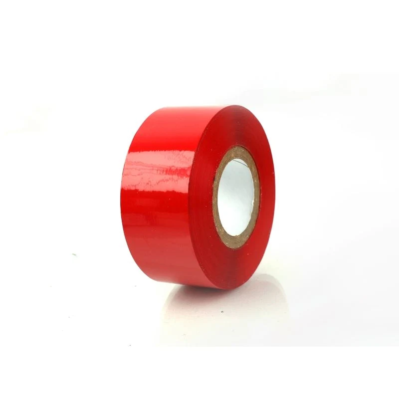 30mm * 100m Red Hot Stempeln Folie Band Datum Codierung Maschine Band