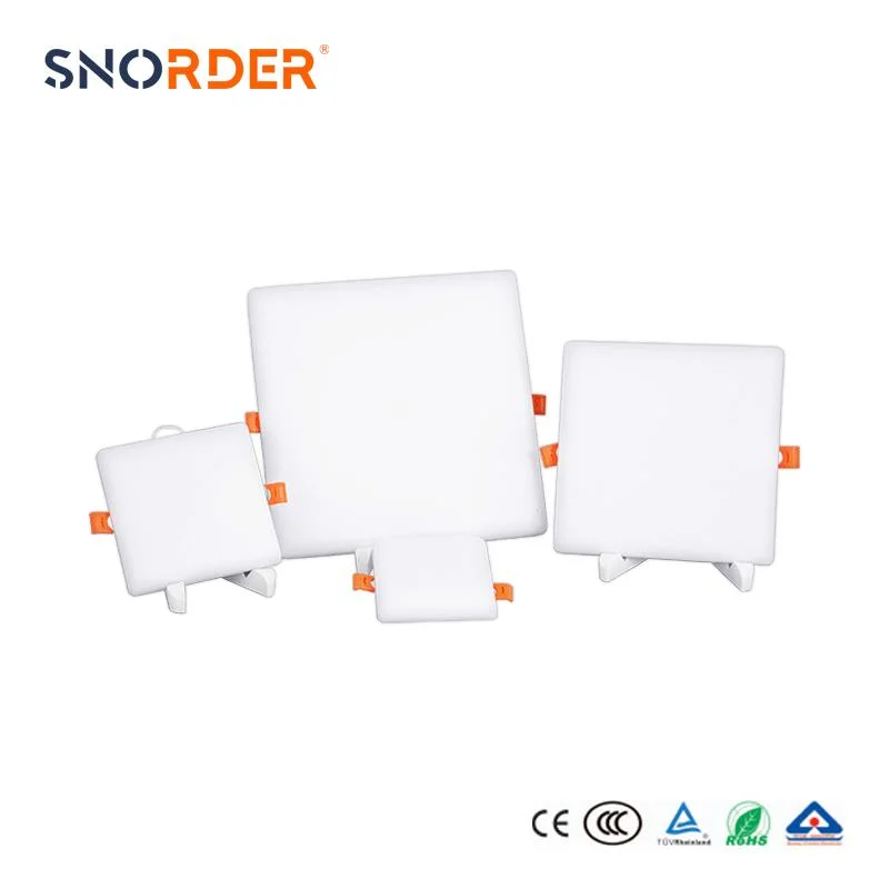 Wholesale/Supplier OEM Frameless LED Panel Light Indoor Simple and Modern Slim Flat Panel Square 24W LED Panel Light