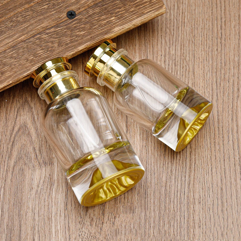 Best Selling 30ml 50ml 100ml Fragrance Scent Colorful Volcano Bottom Perfume Glass Bottle