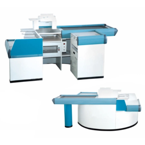 Good Quality Supermarket Cashier Counter Table