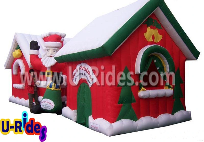 inflatable chirstmas house for event and fun