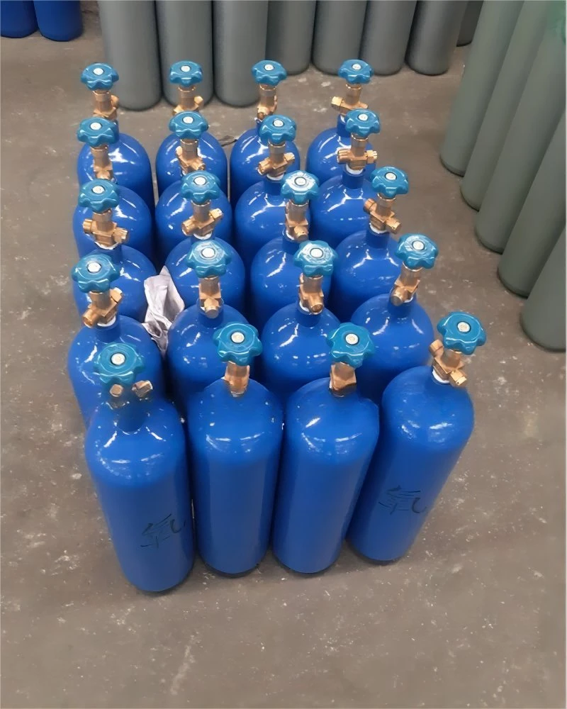 Prix usine haute pureté 99.9%-99.999% pureté CH4 gaz en bouteille méthane