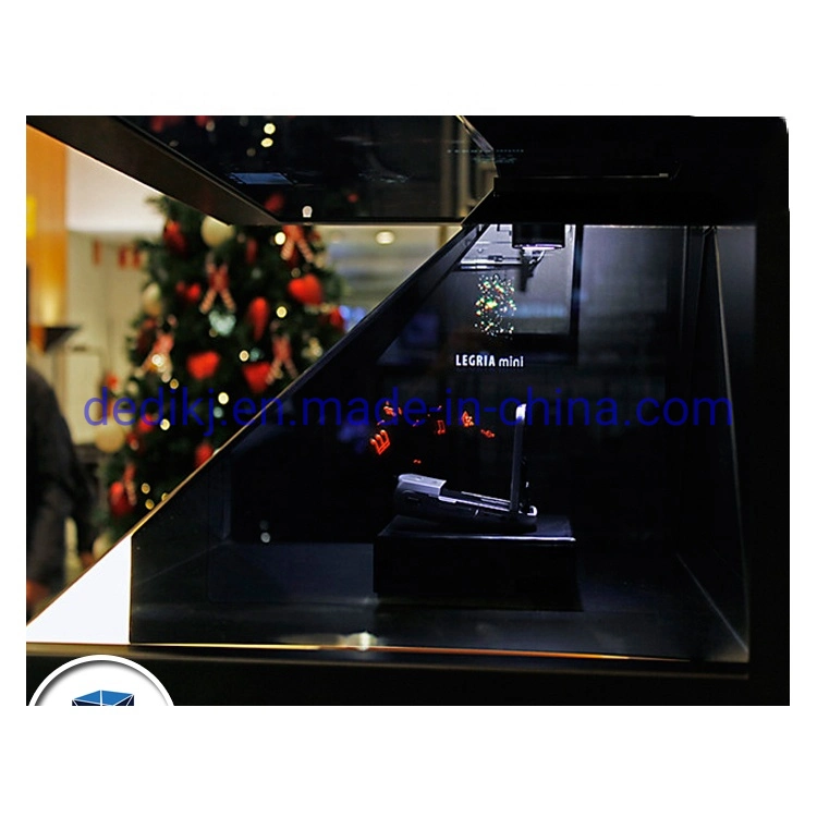 270 Degree Pyramid 3D Holographic Display for Dynamic Advertising