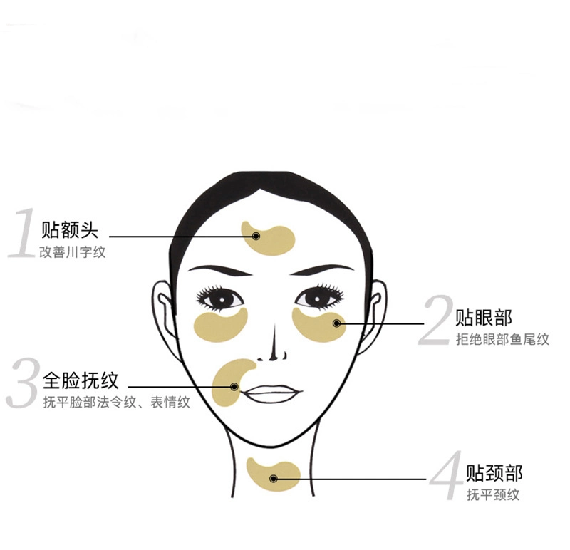 Großhandel Amazon Hot Selling Reparatur Auge Probleme Feuchtigkeitssend Golden Collagen Sleeping Eye Patch Maske für Dropshipping