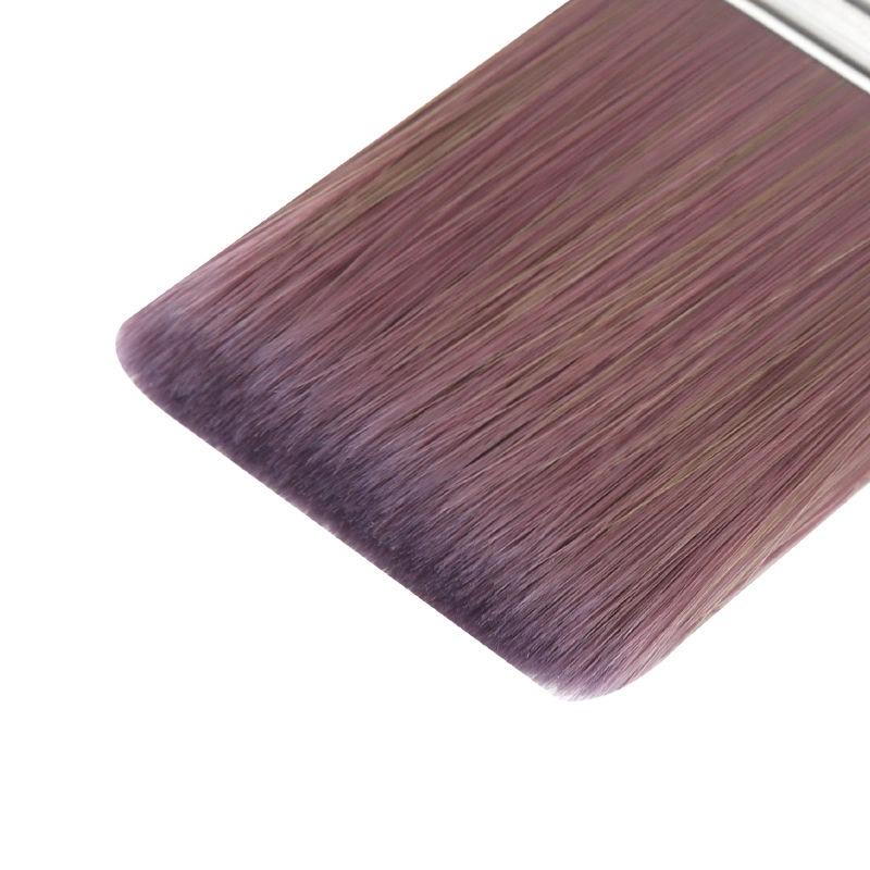 MSN Commercial Paint Brush Nylon Hair Flat Head Wooden Handle Custom Personalized