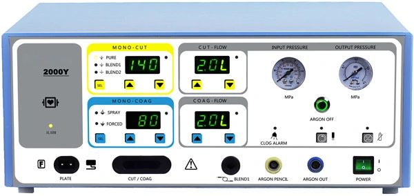 350W High Frequency Electrosurgical Unit Esu