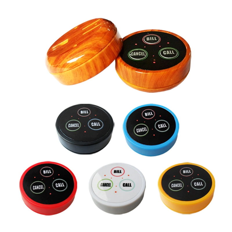 Restaurant Wireless Push Button Can Custom Logo