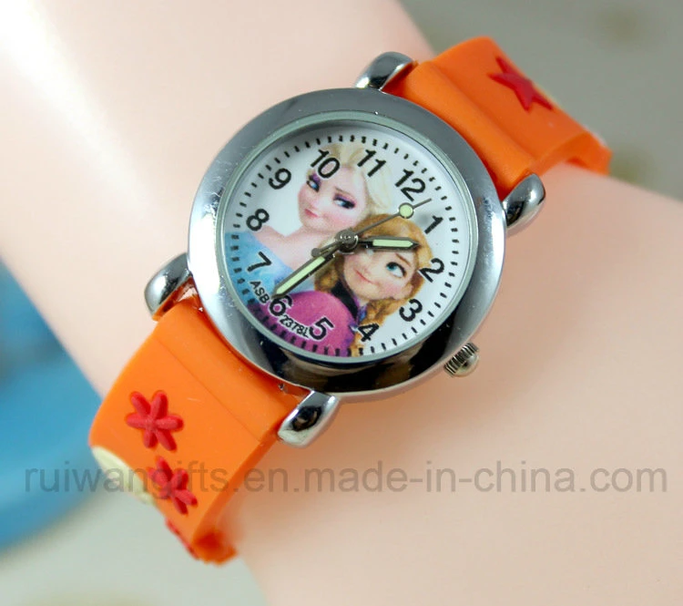 Wholesale/Supplier Child Watch with Cartoon Frozen Design for Kids Watch