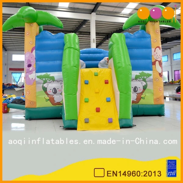 Parque infantil de alta calidad Monkey Mole Combo Juegos inflables para interiores (AQ682)