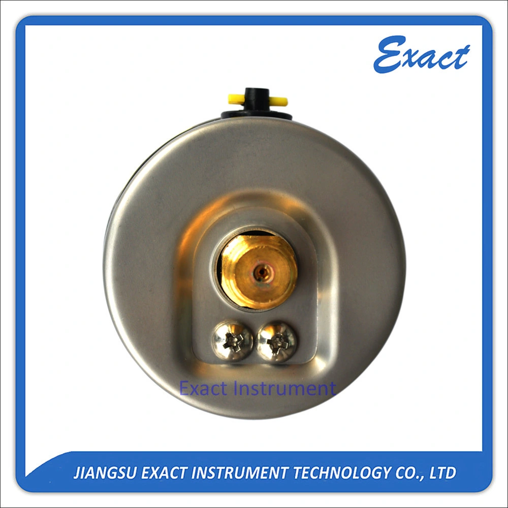 Manómetro de relleno líquido-manómetro de montaje posterior-manómetro de acero inoxidable