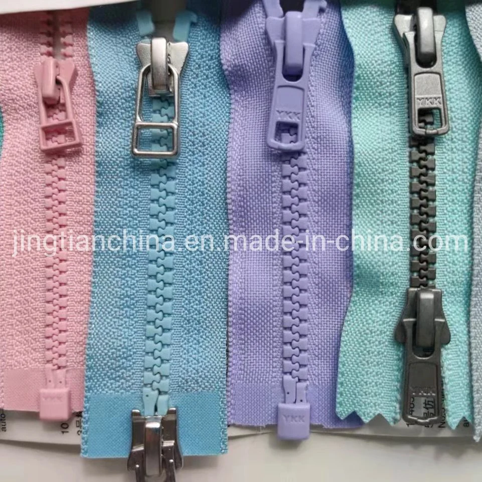 Three Way 3 Way Metal Nylon Nislon Zipper