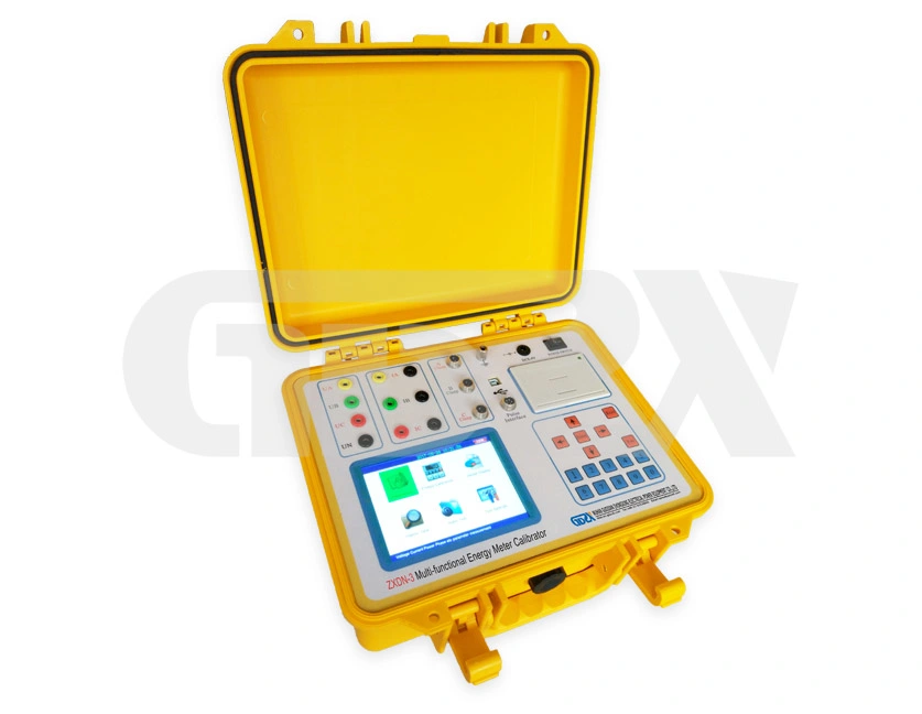 Three Phase Multi-functional Energy Meter Calibrator With High precision of CT Turns Ratio Measurement